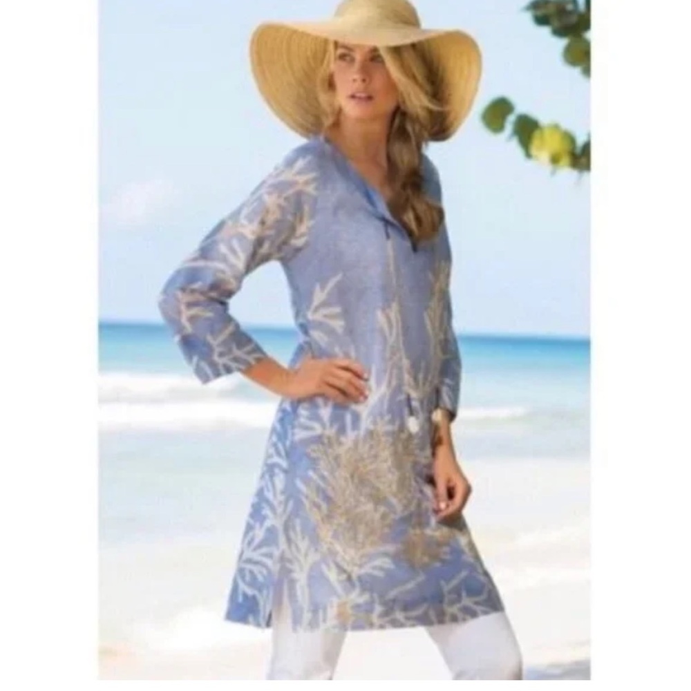 Soft Surroundings Shell Seeker Tunic